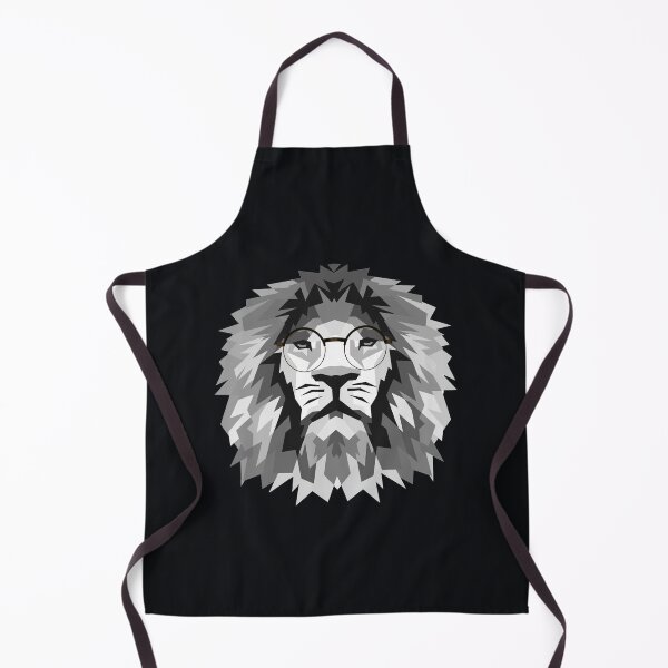 Item preview, Head of a Lion with Eyeglasses on designed and sold by SpringPetals.