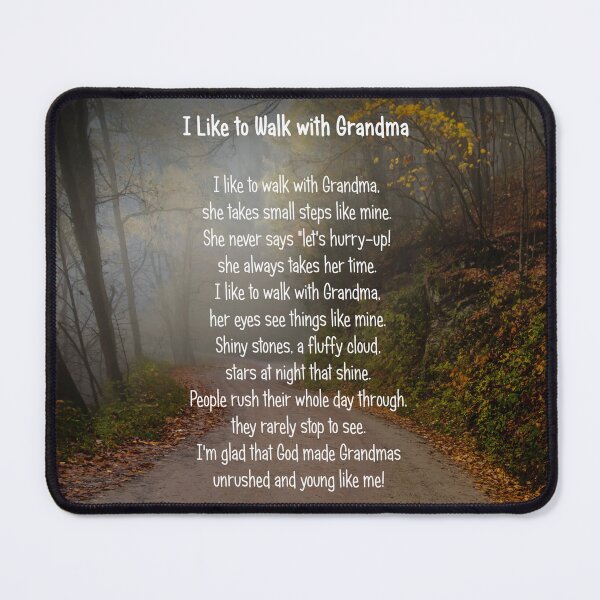 Item preview, I Like to Walk with Grandma designed and sold by nbrandsberg.