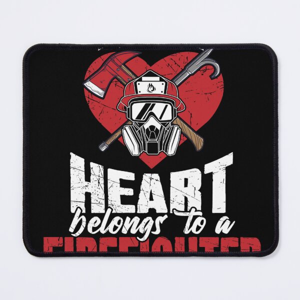 Item preview, Firefighter wife My heart belongs to a firefighter designed and sold by Isidroward.