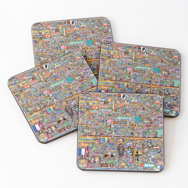 Item preview, r/Place Artwork 2022 10K Resolution Morning of April 4th.  designed and sold by R3z0r.