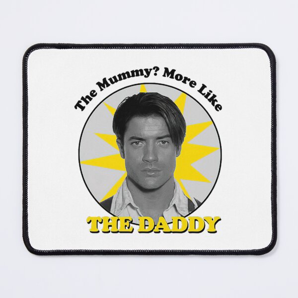 Item preview, The Mummy Brendan Fraser Gift Fan designed and sold by TomasZizka.