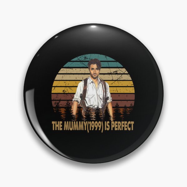 Item preview, 1999 Vintage Retro The Mummy Brendan Gift Fan designed and sold by TomasZizka.