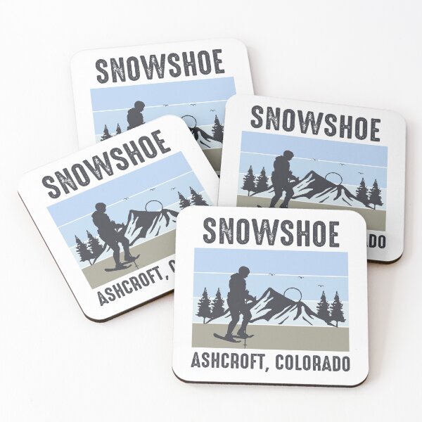 Item preview, Snowshoe Hiking Winter Snowshoeing Colorado State designed and sold by TastefulTees.