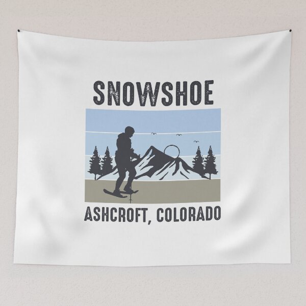Item preview, Snowshoe Hiking Winter Snowshoeing Colorado State designed and sold by TastefulTees.