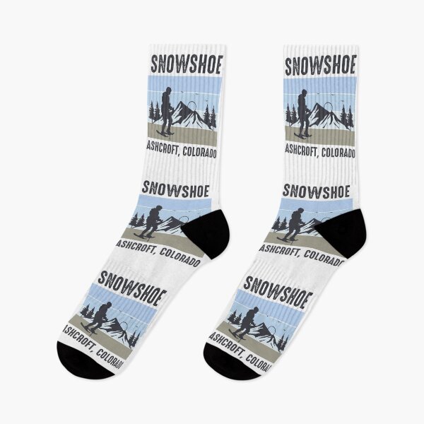Item preview, Snowshoe Hiking Winter Snowshoeing Colorado State designed and sold by TastefulTees.