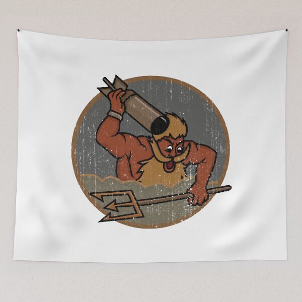 Item preview, Vintage WW2 116th Blue Raiders Patrol Bomber Patch designed and sold by MariaSalakova.