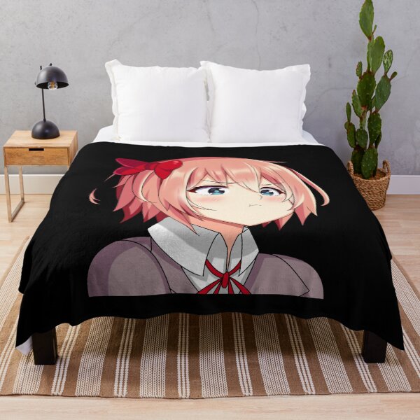 Item preview, Sayori Cute Kawaii Anime Girl Pouting designed and sold by Kawaiifu69.