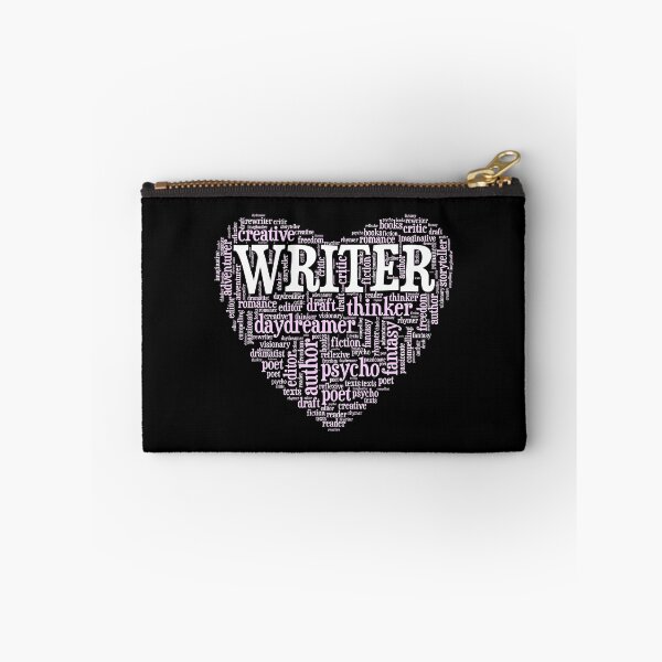 Item preview, Writer Heart Word Cloud - Author Poet designed and sold by ibarrbeat.
