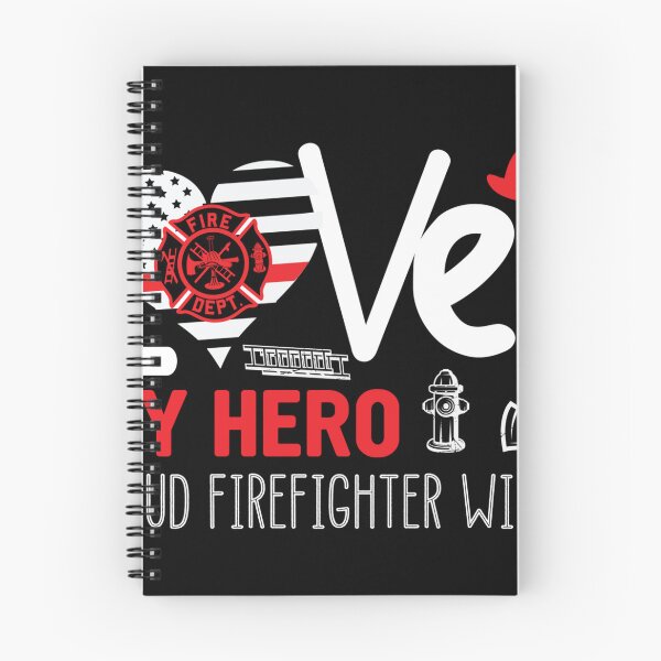 Item preview, Love My Hero Proud Firefighter Wife designed and sold by Isidroward.