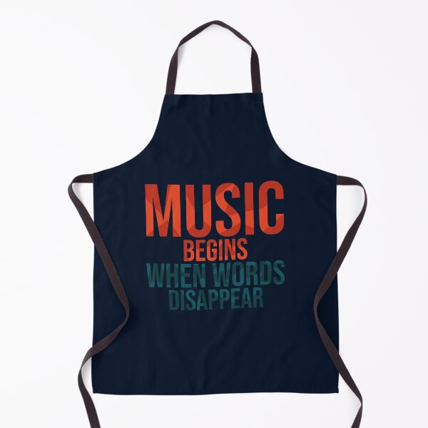 Item preview, Music Begins When Words Disappear designed and sold by PandaAlex.