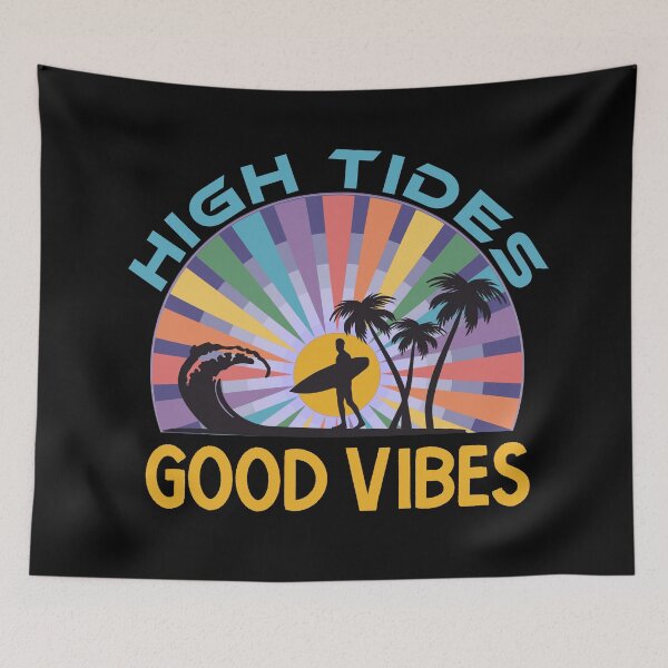 Item preview, High Tides and Good Vibes, Boho Sunset designed and sold by ACC .