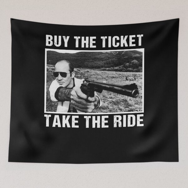 Item preview, Buy the ticket Hunter S art thompson sling gifts designed and sold by EiraAustin.