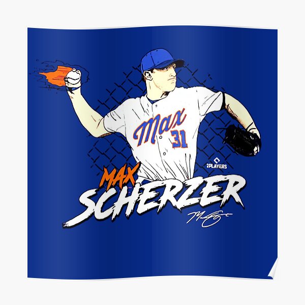 MLB NEW YORK METS MAX SCHERZER #21 KIDS JERSEY SIZE LARGE 7 NWT