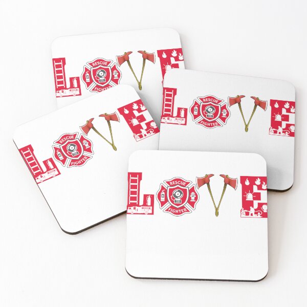 Item preview, Firefighter Love designed and sold by Isidroward.