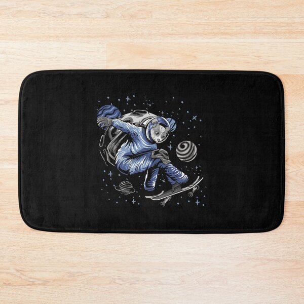 Item preview, Skateboard Skating Space Astronaut Cat Skater designed and sold by OmmeDesigns.