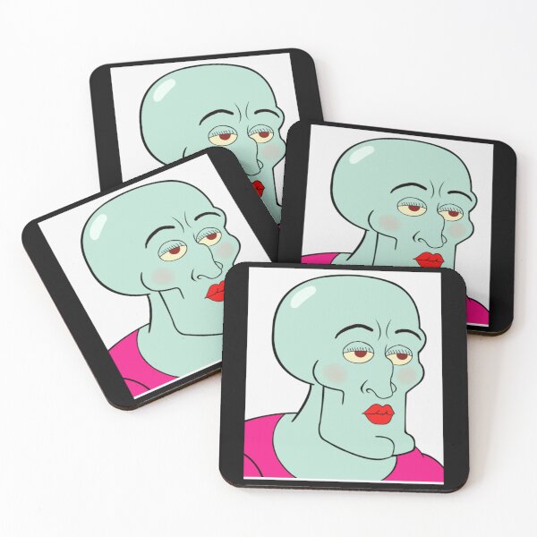 Item preview, Handsome Squidward makeup design designed and sold by Mezocrurth.