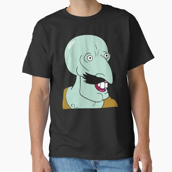 Vista previa del artículo con la obra «Calamardo Guapo diseño Nigel Thornberry», diseñado y vendido por Mezocrurth.