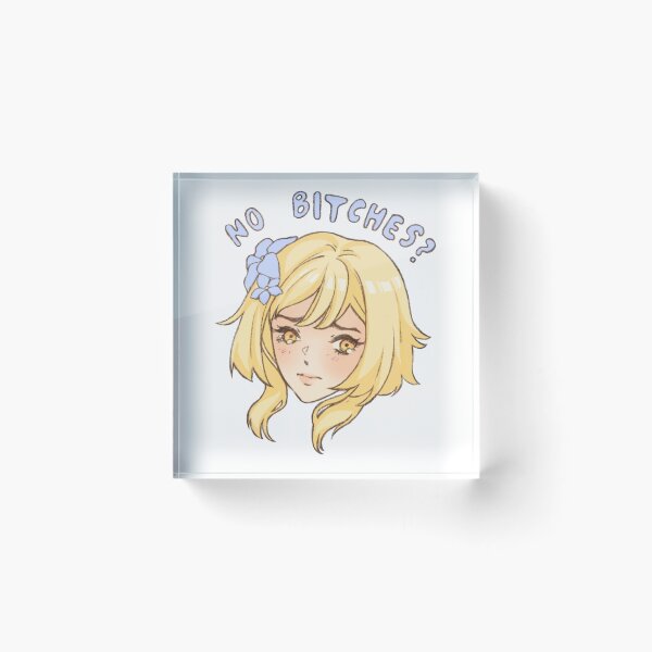 Item preview, Lumine genshin impacto sin perras meme designed and sold by littleaxii.