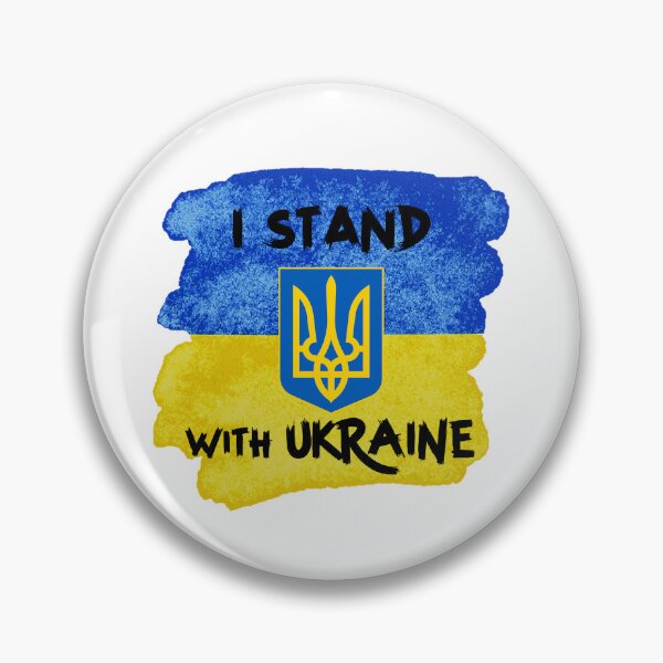 Item preview, STAND WITH UKRAINE | Ukrainian Flag designed and sold by CreativeTigers.