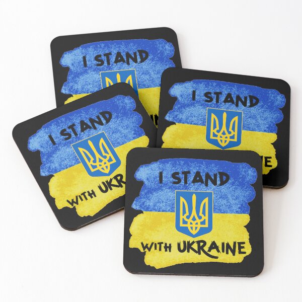 Item preview, STAND WITH UKRAINE | Ukrainian Flag designed and sold by CreativeTigers.