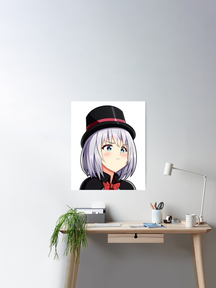 Tejina Senpai Pouting Magical Sempai Poster for Sale by Kawaiifu69