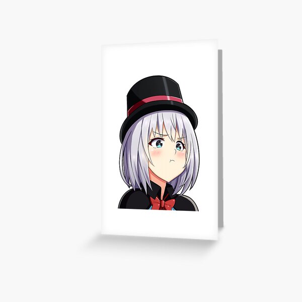 Tejina Senpai From Magical Sempai Greeting Card for Sale by