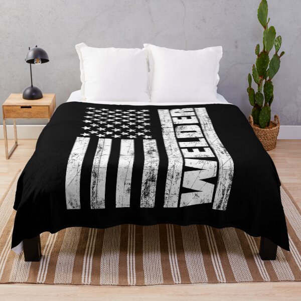 Item preview, WELDER AMERICAN FLAG designed and sold by Spoof-Tastic.