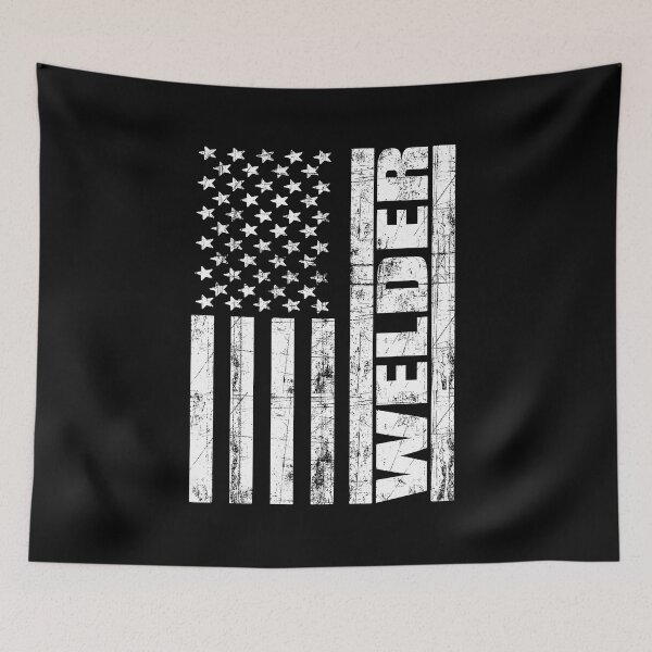 Item preview, WELDER AMERICAN FLAG designed and sold by Spoof-Tastic.