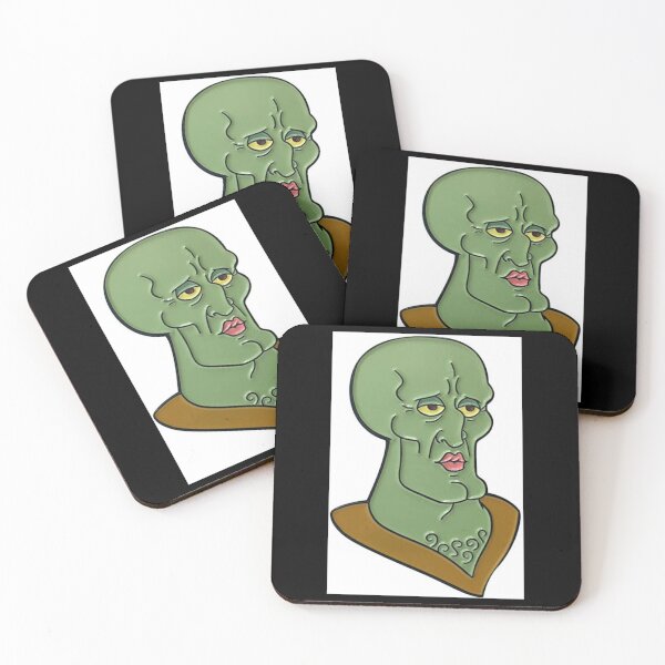Item preview, Handsome Squidward bust design designed and sold by Mezocrurth.