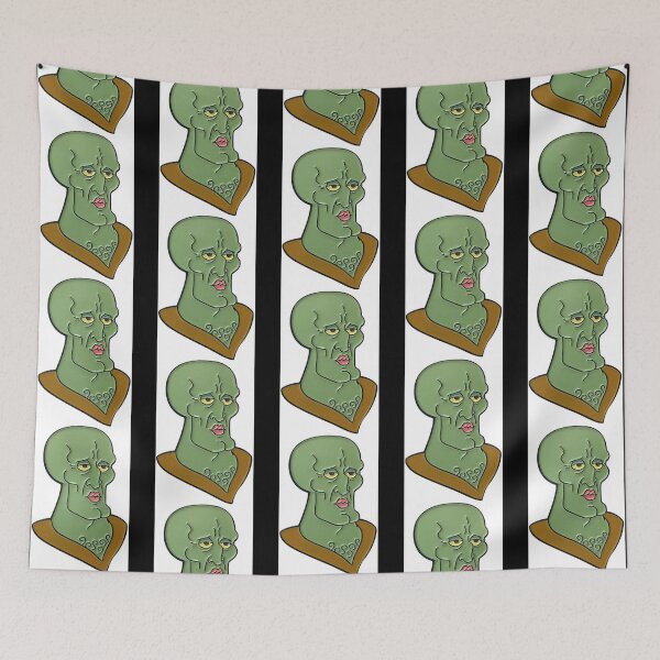 Item preview, Handsome Squidward bust design designed and sold by Mezocrurth.