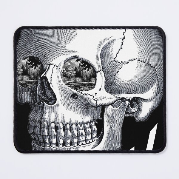 Item preview, Skull Lake White Punk Funk Black designed and sold by Haunted Crafts.