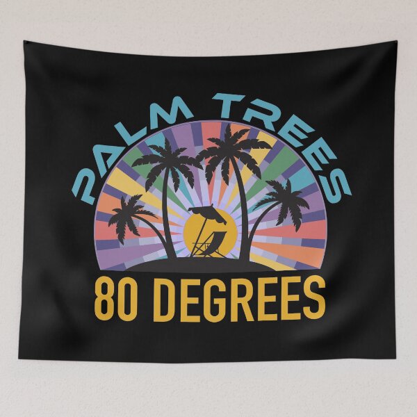Item preview, Palm Trees, 80 degrees, Boho Sunset designed and sold by ACC .