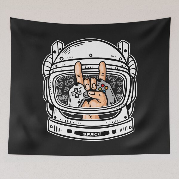 Item preview, Space gaming controller, station gaming, Space Gamer Essential designed and sold by DahlilaJo.