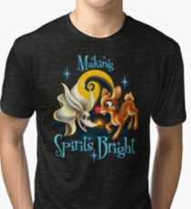 Making Spirits Bright Tri-blend T-Shirt