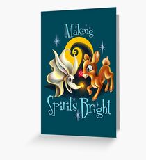 Making Spirits Bright Greeting Card