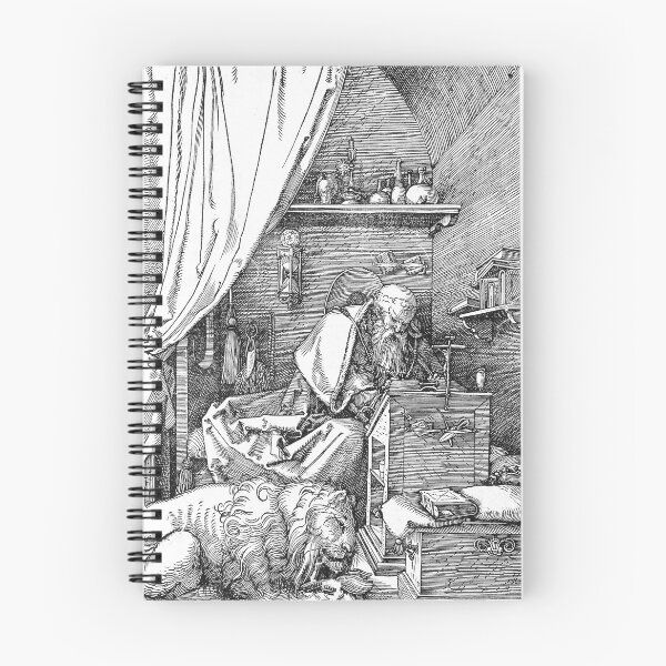 Item preview, Albrecht Dürer Saint Jerome in his Study - Vintage Art designed and sold by RickE.