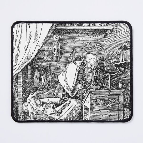 Item preview, Albrecht Dürer Saint Jerome in his Study - Vintage Art designed and sold by RickE.
