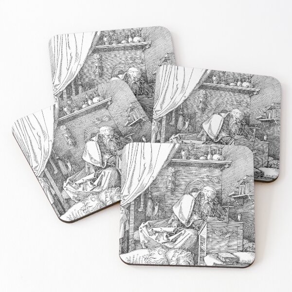 Item preview, Albrecht Dürer Saint Jerome in his Study - Vintage Art designed and sold by RickE.