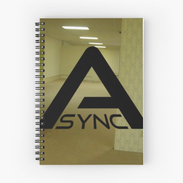 Item preview, Backrooms Async logo designed and sold by Maebibabi.