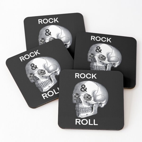 Item preview, Rock & Roll Skull designed and sold by Haunted Crafts.