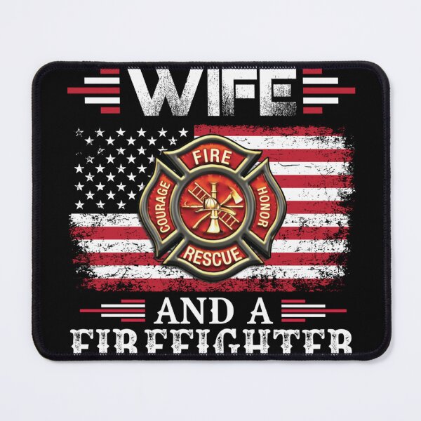Item preview, I Am A Wife And A Firefighter Nothing Scares Me designed and sold by Isidroward.