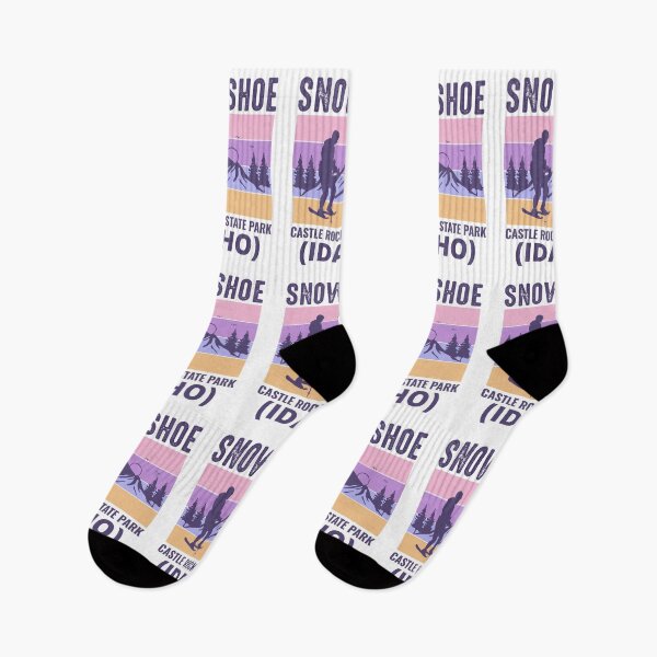 Item preview, Snowshoe Hiking Winter Snowshoeing Idhao State designed and sold by TastefulTees.