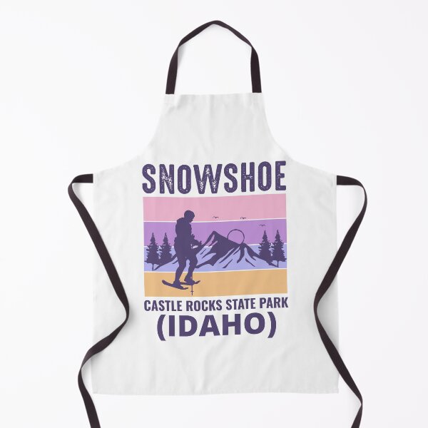 Item preview, Snowshoe Hiking Winter Snowshoeing Idhao State designed and sold by TastefulTees.