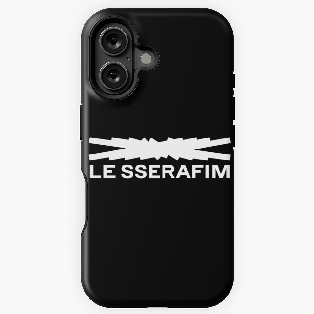 【楽天最安値に挑戦】 Le Sserafim Logo HD KPop iPhoneアクセサリー