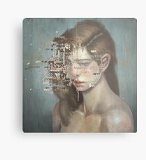 Glitch 03 Metal Print