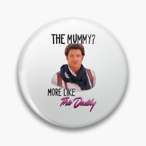 Item preview, The Mummy More Like The Daddy Fraser Gift Fan designed and sold by TomasZizka.