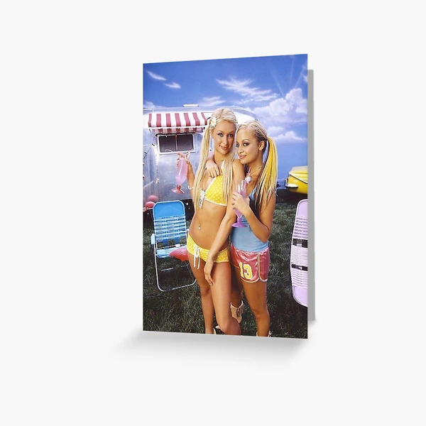 2000s Paris Hilton and Nicole Richie  Art Print for Sale by blueberrycafe