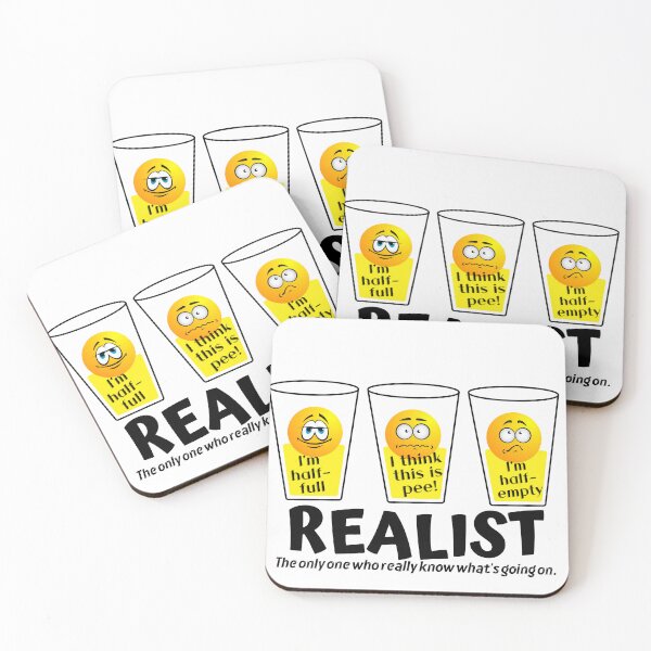 Item preview, Realist - The only one who really knows what's going on. Positive vibes designed and sold by Fanatic Nerd.