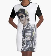 Valentino Rossi, moto gp Graphic T-Shirt Dress