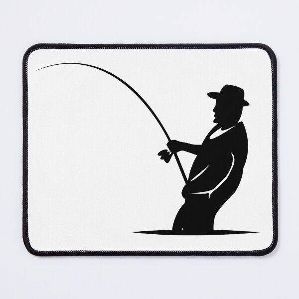 Item preview, Fishing in lakes fisherman FISHING symbol - fisherman designed and sold by AndreMi.